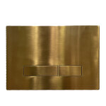 Plaque pour wc suspendu or rose brosse - cristina ondyna ac10034p Plaque pour wc suspendu or rose brosse - cristina ondyna ac10034p