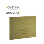 Plaque de commande pour wc suspendu vieux bronze mat - cristina ondyna ac10093 Plaque de commande pour wc suspendu vieux bronze mat - cristina ondyna ac10093