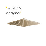 Pomme de douche carree 30x30 laiton vieux bronze mat - cristina ondyna pd55793 Pomme de douche carree 30x30 laiton vieux bronze mat - cristina ondyna pd55793