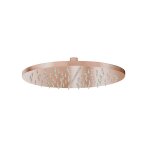 Pomme de douche ronde diametre 30 laiton or rose brosse pvd robinetterie italy - cristina ondyna pd55834p ...