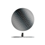 Pomme de douche sandwich inox ronde 30 chrome noir brosse - cristina ondyna pd95375i Pomme de douche sandwich inox ronde 30 chrome noir brosse - cristina ondyna pd95375i