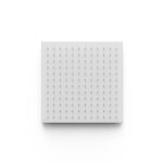 Pommeau de douche encastr au plafond blanc mat - tres 13495101bm