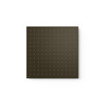 Pommeau de douche encastr au plafond noir bronze - tres 13495101kmb