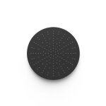 Pommeau de douche encastr au plafond noir mat - tres 13495001nm