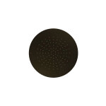 Pommeau de douche encastr au plafond noir mtallis - tres 134940km