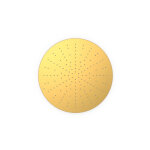 Pommeau de douche encastr au plafond or mat 24k - tres 13495001om