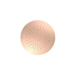 Pommeau de douche encastr au plafond or rose 24k - tres 134940op