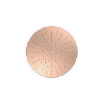Pommeau de douche encastr au plafond or rose 24k - tres 13495001op