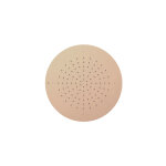 Pommeau de douche encastr au plafond or rose mat 24k - tres 134940opm