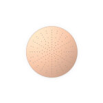 Pommeau de douche encastr au plafond or rose mat 24k - tres 13495001opm