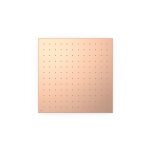 Pommeau de douche encastr au plafond or rose mat 24k - tres 13495101opm