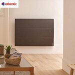 Radiateur atlantic oniris gris toil 1000w pilotage intelligent connect horizontal - 503909