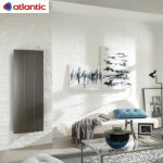 Radiateur atlantic oniris gris toil 2000w pilotage intelligent connect vertical - 503918
