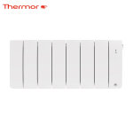 Radiateur chaleur douce bilbao 4 connect bas 1000w blanc brillant - thermor 494836