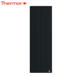 Radiateur chaleur douce bilbao 4 connect vertical 1500w gris ardoise - thermor 494839