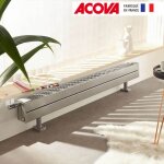 Radiateur chauffage central acova - fassane pack clxd plinthe 1456w clxd - 029 - 140