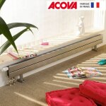 Radiateur chauffage central acova - fassane pack plinthe 418w cvxd - 022 - 100 Radiateur chauffage central acova - fassane pack plinthe 418w cvxd - 022 - 100