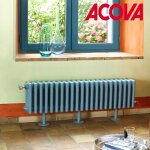 Radiateur chauffage central vuelta plinthe 1222w - acova m6c5 - 18 - 040
