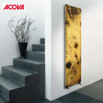 Radiateur eau chaude acova altima vertical 931w laiton acide - hlm - 160 - 045 - 9521