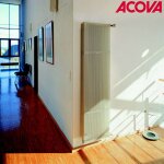 Radiateur eau chaude striane vertical double 1008w - acova htd - 200 - 026