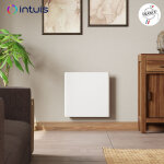 Radiateur lectrique 2000w inertie fonte chamane nativ horizontal connect blanc - intuis m198117