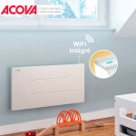 Radiateur electrique acova 1500w inertie fonte mara connect - tmr150090eezf