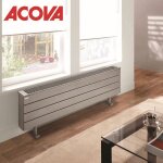 Radiateur electrique acova fassane plinthe 750w - inertie fluide - tvlxd - 075 - 080 / f