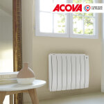 Radiateur electrique acova inertie fluide taiga premium 1500w - takd - 150 - 089 / cf