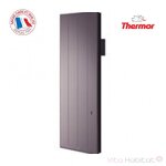 Radiateur Électrique aluminium thermor ovation 3 gris ardoise 2000w vertical 430704 Radiateur Électrique aluminium thermor ovation 3 gris ardoise 2000w vertical 430704
