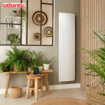 Radiateur lectrique atlantic agilia neo 1000w troit vertical pilotage intelligent connect - 518416 ...