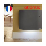 Radiateur lectrique atlantic divali neo horizontal 1250w gris toil - 507678