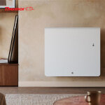 Radiateur lectrique chaleur douce 1000w equateur 5 horizontal blanc - thermor 428388