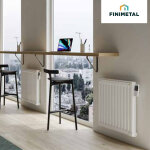 Radiateur lectrique inertie fluide yali digital plus 2000w - finimetal 3906202