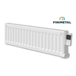 Radiateur lectrique inertie fluide yali digital plus plinthe 1500w - finimetal 3903152