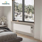 Radiateur lectrique inertie fluide yali parada plus plinthe 1250w - finimetal 3913122