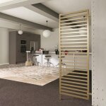 Radiateur electrique vertical acova kadrane inox 500w - tkai - 050 - 050 / gf