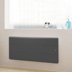 Radiateur fonte noirot axoo 1000w bas gris anthracite connecté nen3093sehs Radiateur fonte noirot axoo 1000w bas gris anthracite connecté nen3093sehs
