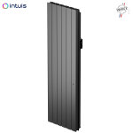 Radiateur fonte noirot beladoo nativ 2000w vertical gris anthracite connect intuis m153227