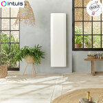 Radiateur fonte noirot calidoo nativ vertical 1000w blanc connect intuis m152213