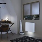 Radiateur fonte noirot dook 1250w horizontal blanc connecté nen3364tcec Radiateur fonte noirot dook 1250w horizontal blanc connecté nen3364tcec