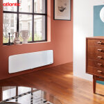 Radiateur fonte verali 1500w plinthe blanc brillant - atlantic 507658 Radiateur fonte verali 1500w plinthe blanc brillant - atlantic 507658