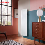 Radiateur fonte verali 1500w vertical blanc brillant - atlantic 507656 Radiateur fonte verali 1500w vertical blanc brillant - atlantic 507656