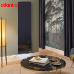 Radiateur fonte verali 1500w vertical noir brillant - atlantic 507662 Radiateur fonte verali 1500w vertical noir brillant - atlantic 507662