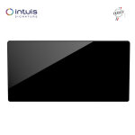 Radiateur  inertie campaver nativ horizontal 2000w finition noir astrakan - intuis signature k161127 ...