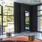 Radiateur  inertie campaver nativ vertical 1500w reflet - intuis signature k161235