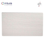 Radiateur  inertie keramos nativ horizontal 2000w blanc ardoise - intuis signature k164127