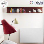 Radiateur  inertie naturay nativ horizontal 2000w blanc de lave - intuis signature k160117