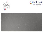 Radiateur  inertie naturay nativ horizontal 2000w brut de lave - intuis signature k160127