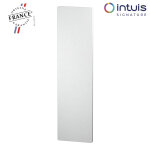 Radiateur  inertie naturay nativ vertical 1000w blanc de lave - intuis signature k160213