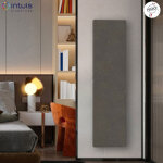 Radiateur  inertie naturay nativ vertical 2000w brut de lave - intuis signature k160227